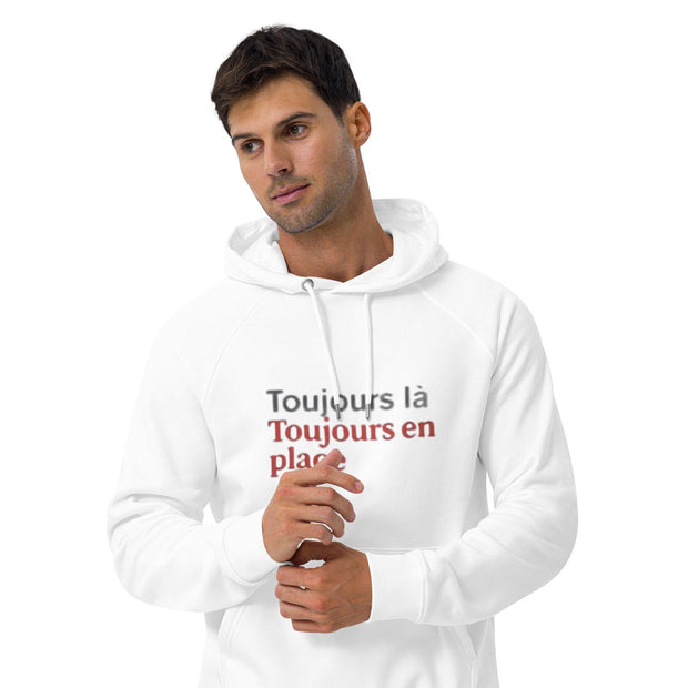 Sweat à capuche écologique Raglan unisexe - Kentu