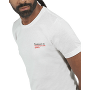 T-shirt Blanc Homme Premium - Toujours là - Kentu