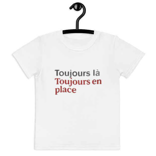 T-shirt Enfant Coton Doux Col Ras du Cou - Kentu