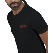 T-shirt Noir Homme Premium - Toujours là - Kentu